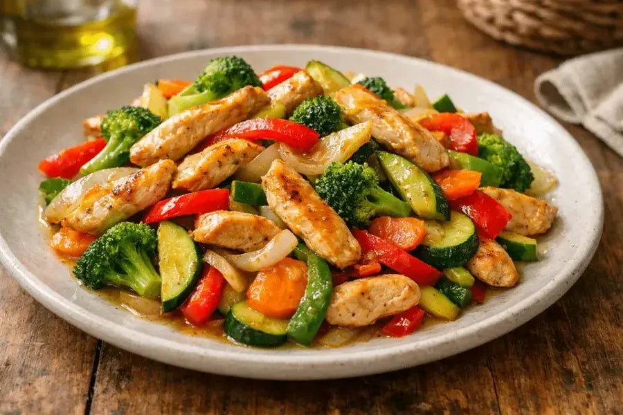 Salteados de verduras