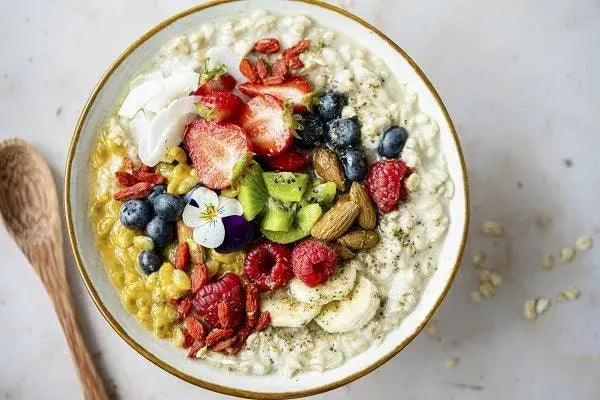 Bowl de frutas y cereales