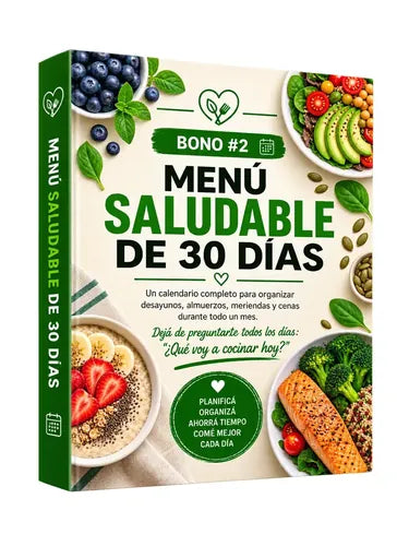 Bono 2 — Menú Saludable de 30 Días