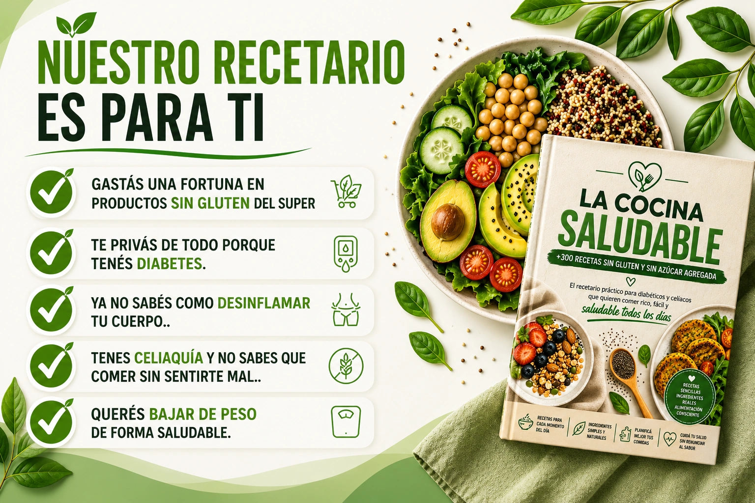 Nuestro recetario es para ti